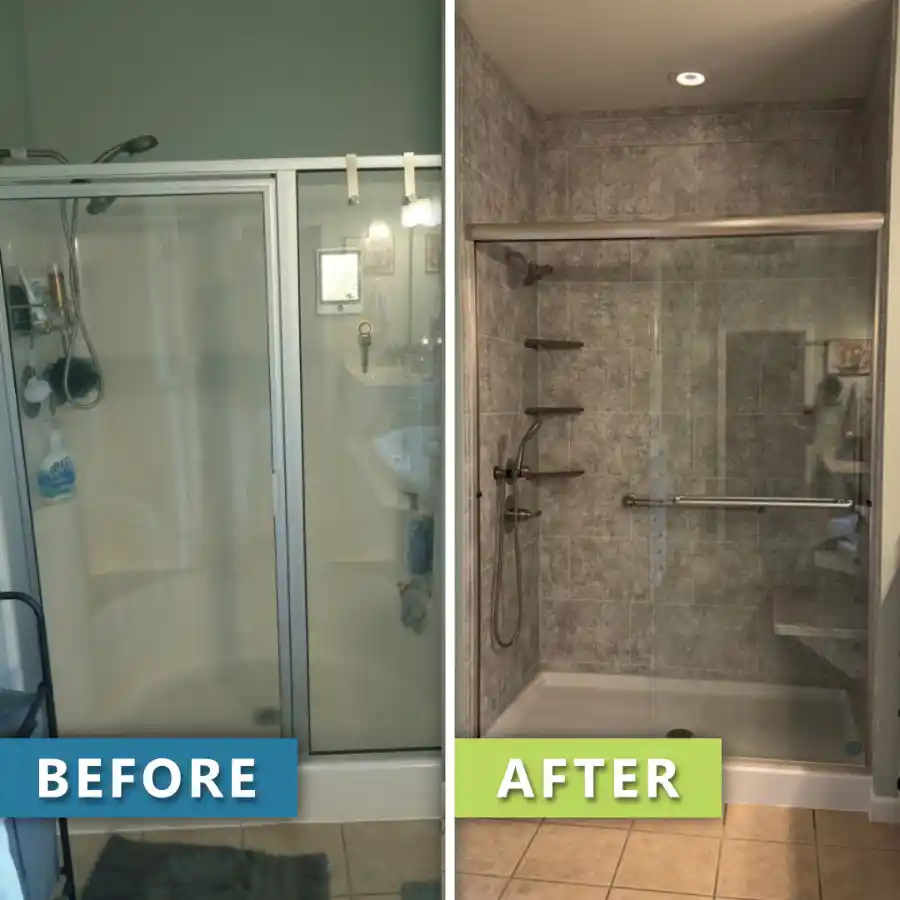best custom shower installation services in Conroe, TX