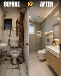vanity remodeling in Magnolia, TX before and after results